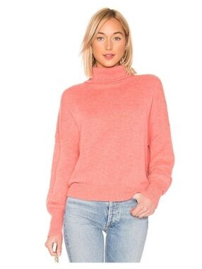 Tularosa Cove Turtleneck revolve wool alpaca blend dusty pink rose S